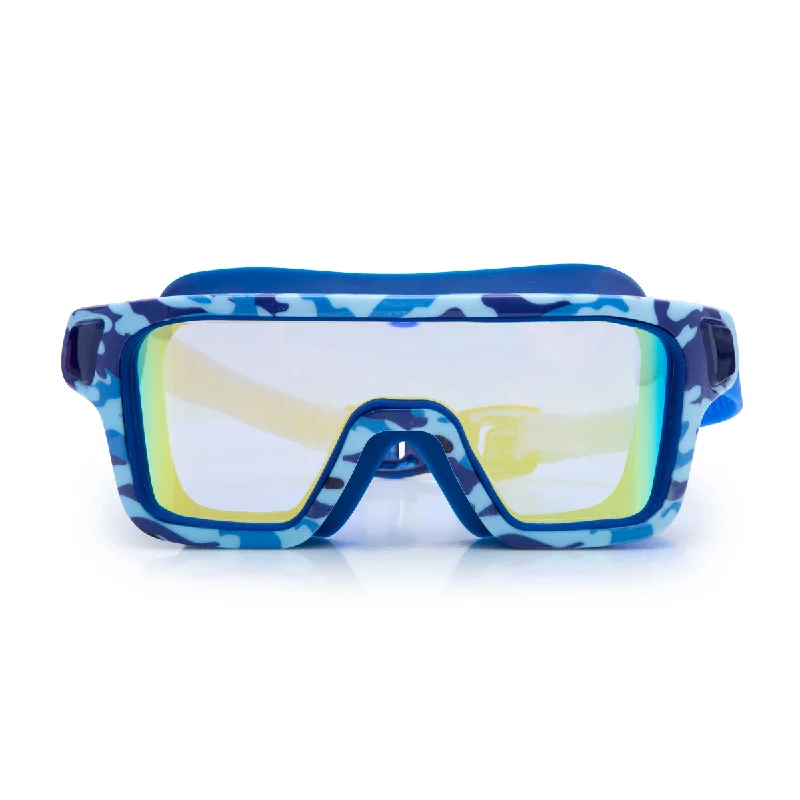 Battleship Blue Kids' Swim Goggles