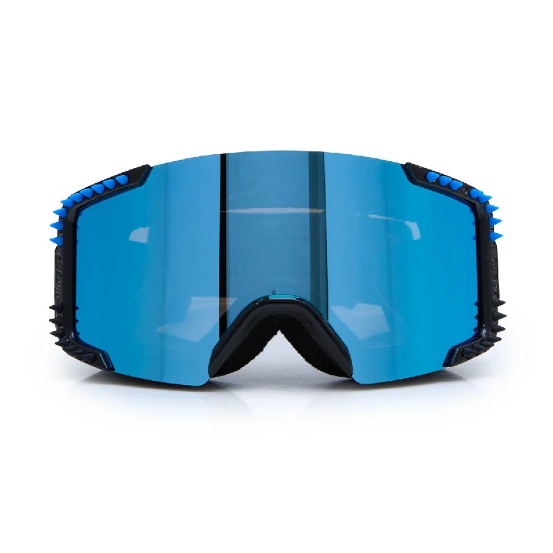 Blue Lustrous Frost Kid's Ski Goggles