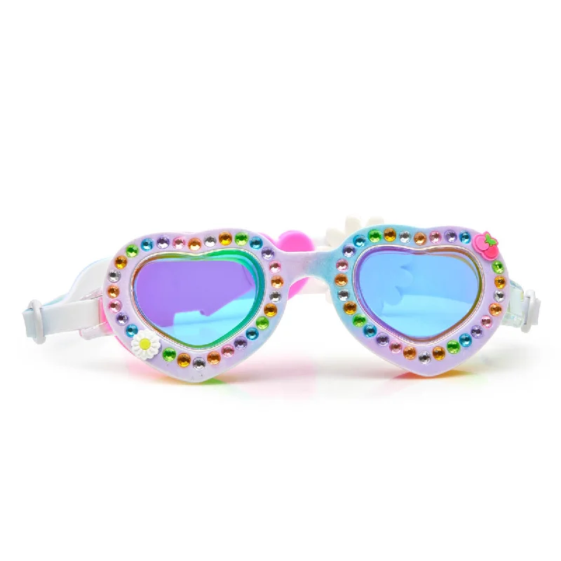 Bright Bouquet of Daisies Kids' Swim Goggles