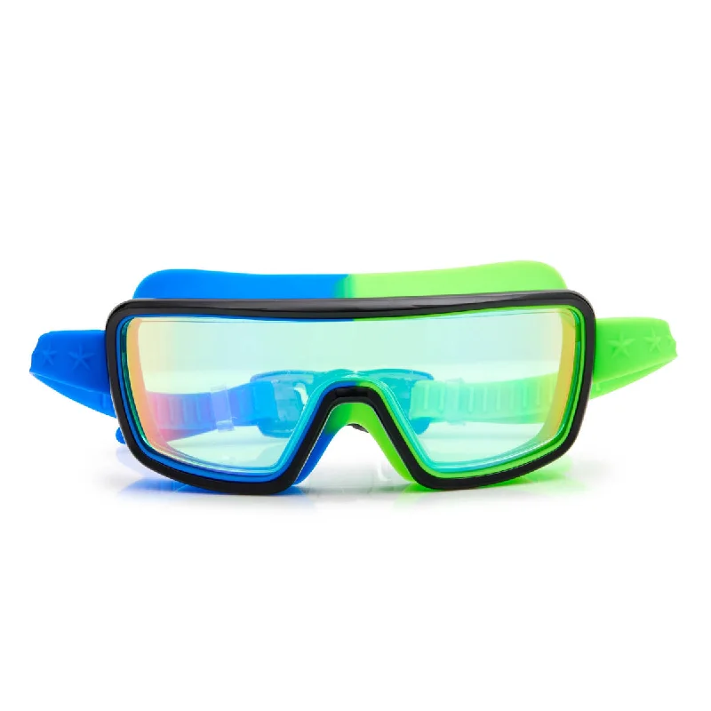 Cyborg Cyan Prismatic Kids' Swim Goggles