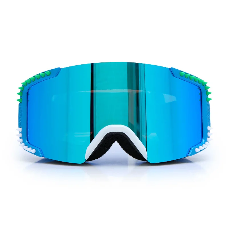 Green Lustrous Frost Kids' Ski Goggles