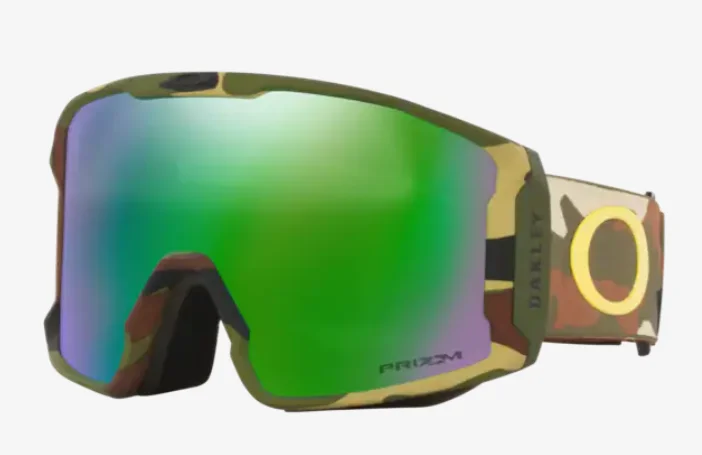 Prizm Snow Jade Iridium Lenses/ camo green strap