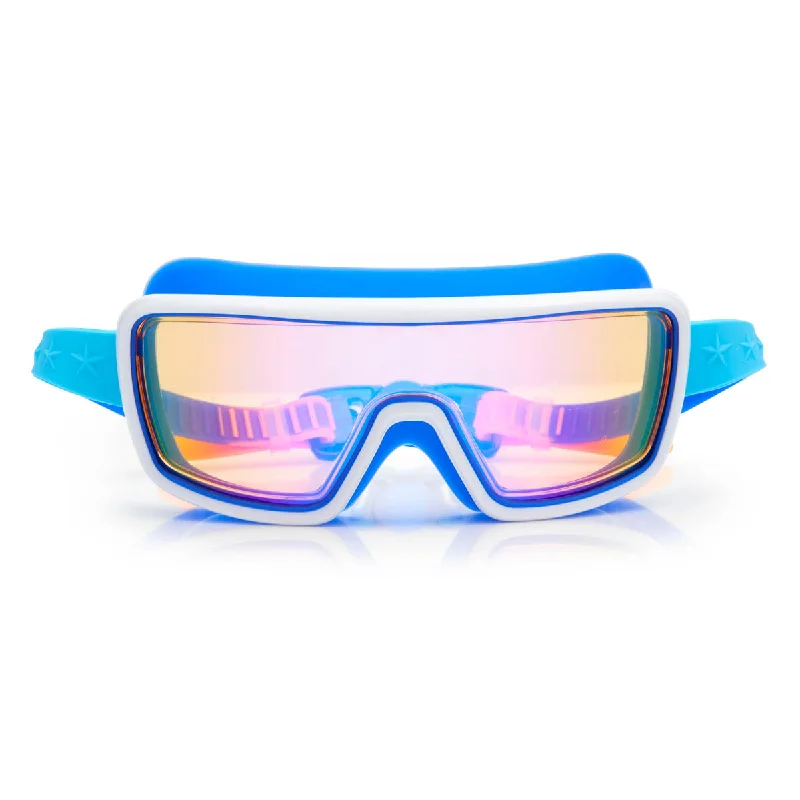 Nanobot Navy Prismatic Kids' Swim Goggles