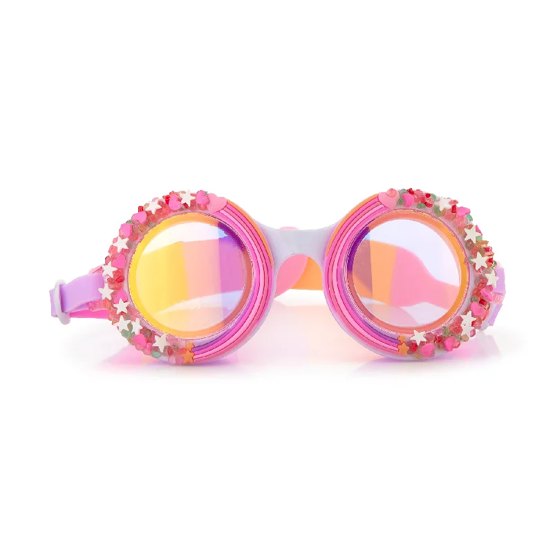 Pink Berry Cupcake Sprinkle Kids' Swim Goggles