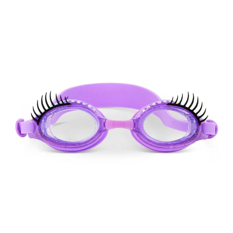 Purple Nail Polish Splash Lash Kids' Swim Goggles