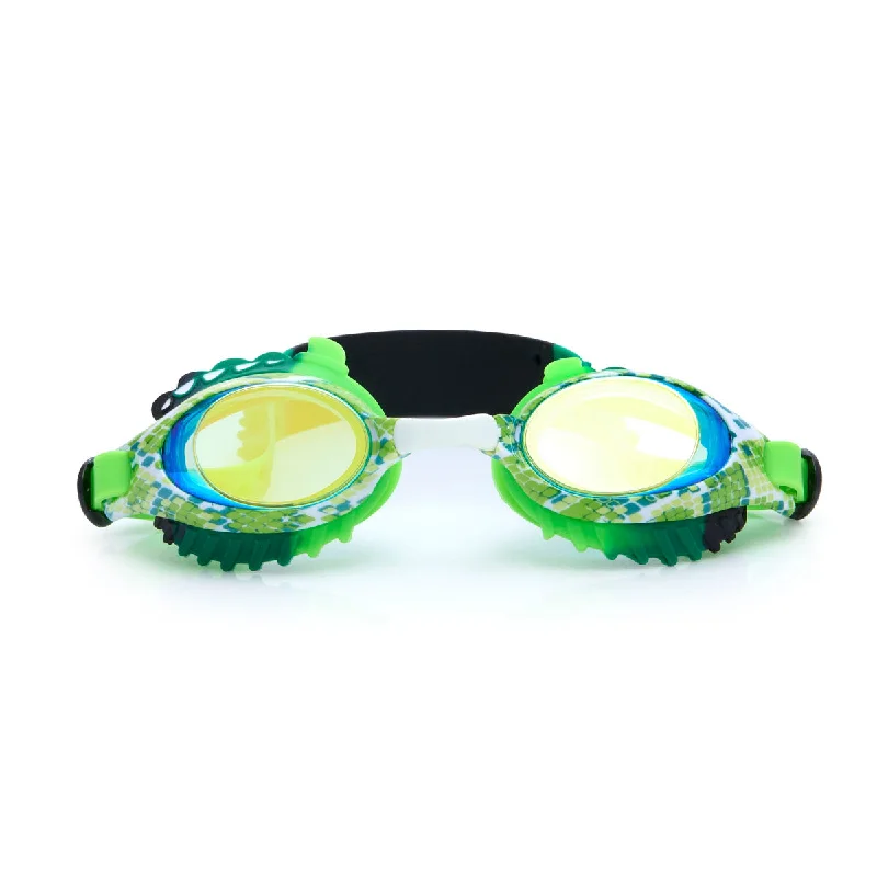 Sea Snake Green Serpent Kids' Swim Goggles