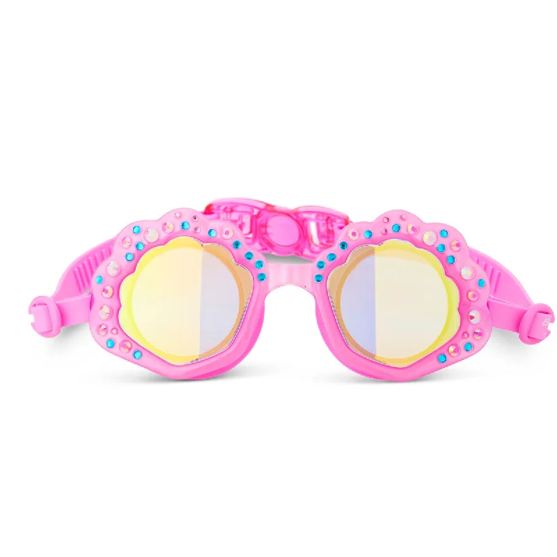 Seashell Pink Shore Kids' Swim Goggles