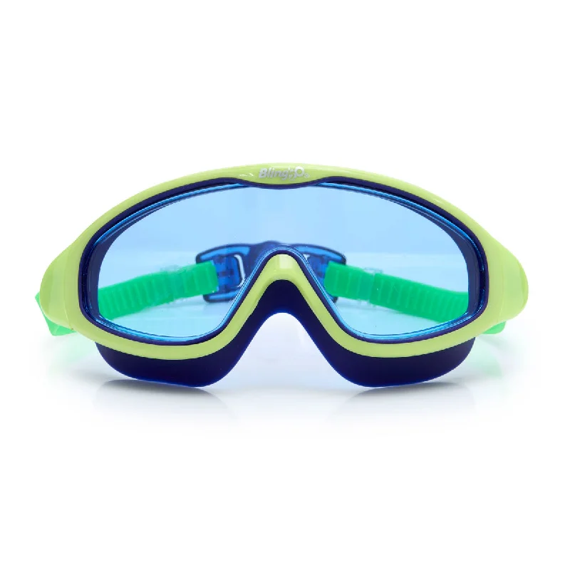 Nile Green Stormy Summer Kids' Swim Goggles