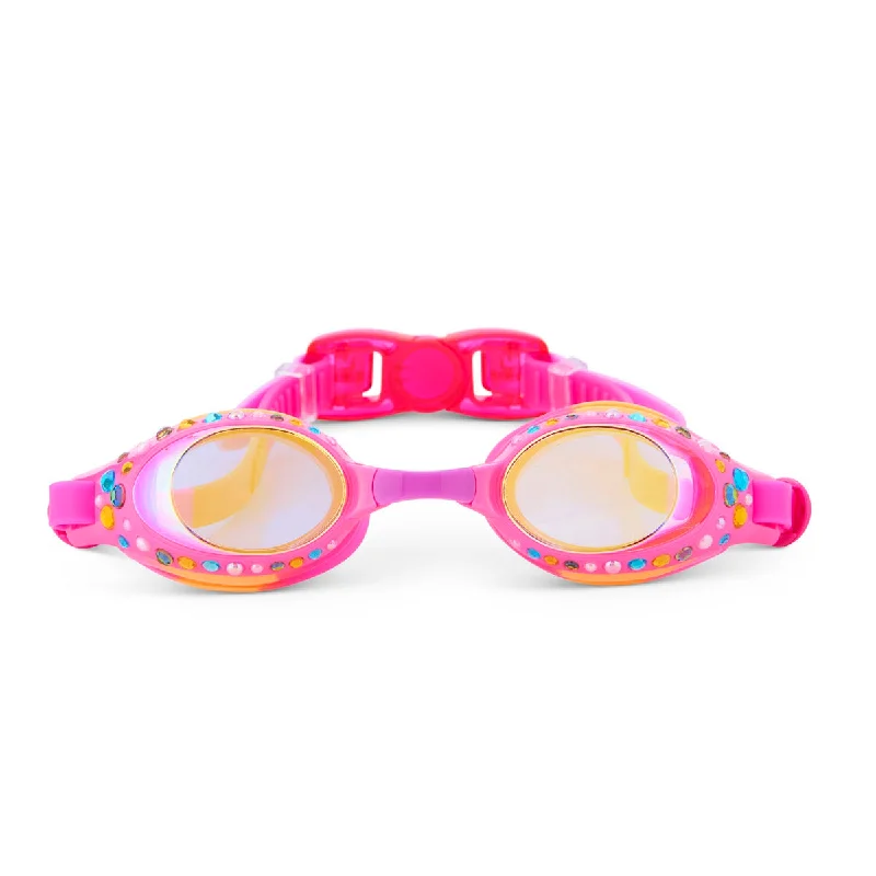 Tropical Tanzanite Glimmering Kids' Swim Goggles