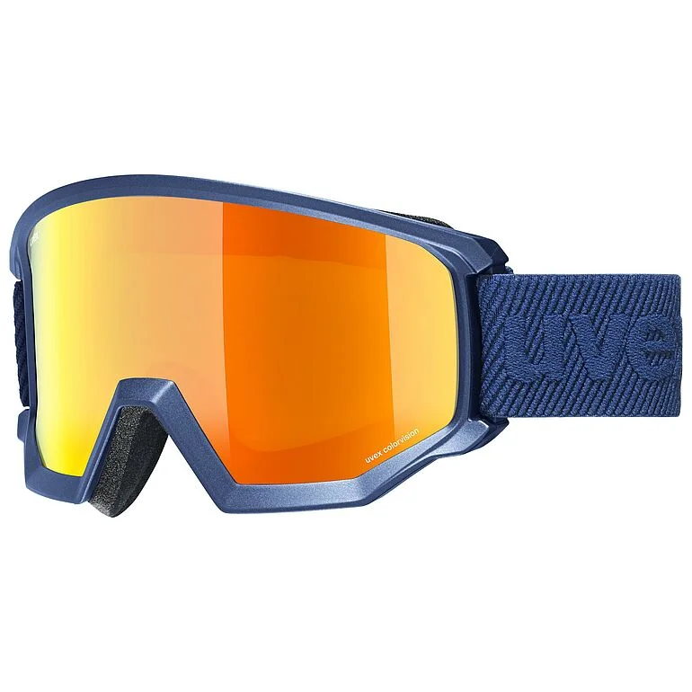 Navy Matte with Mirror Orange/CV Green Lens