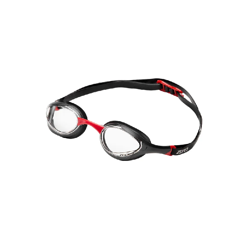 Clear Lens - Black/Red