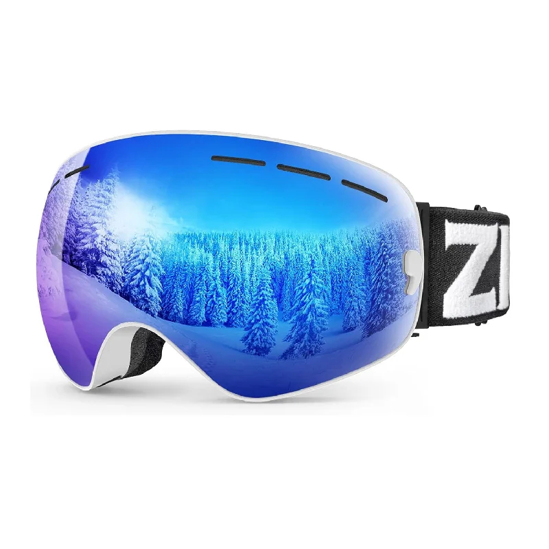 ZIONOR® X Ski Goggles - OTG Snowboard Goggles Detachable Lens for Men Women Adult